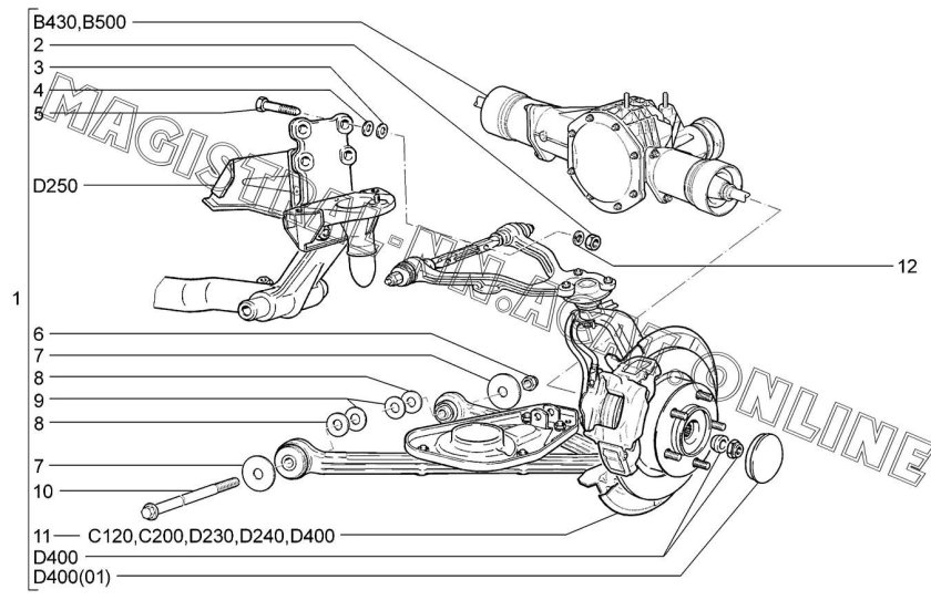 Передняя подвеска ВАЗ 2131 Нива
