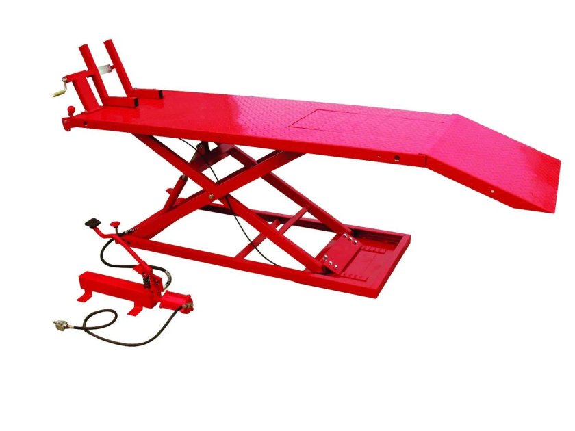 Гидравлический подъемник для мотоцикла