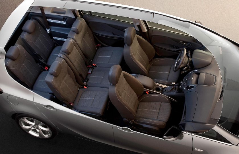 Опель Зафира 7 местный