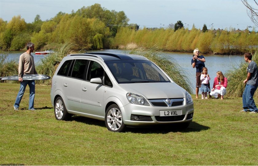 Опель Зафира семиместный