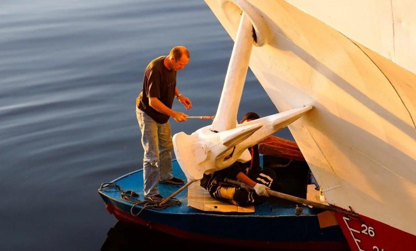 Якорь самый большой