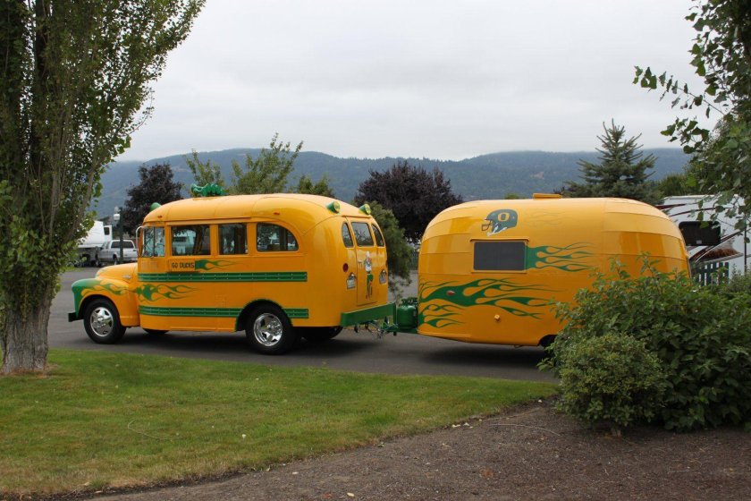 Американский прицеп автодом