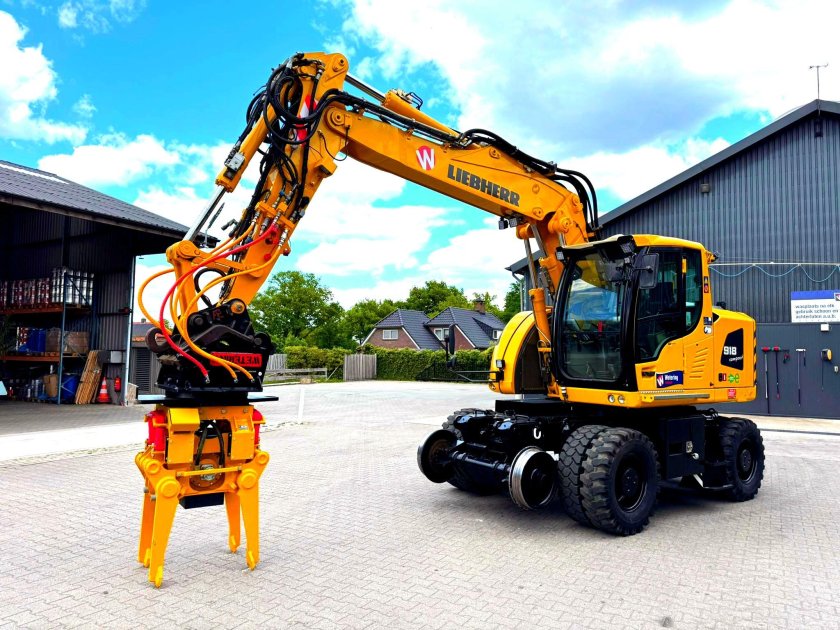 Колесные экскаваторы