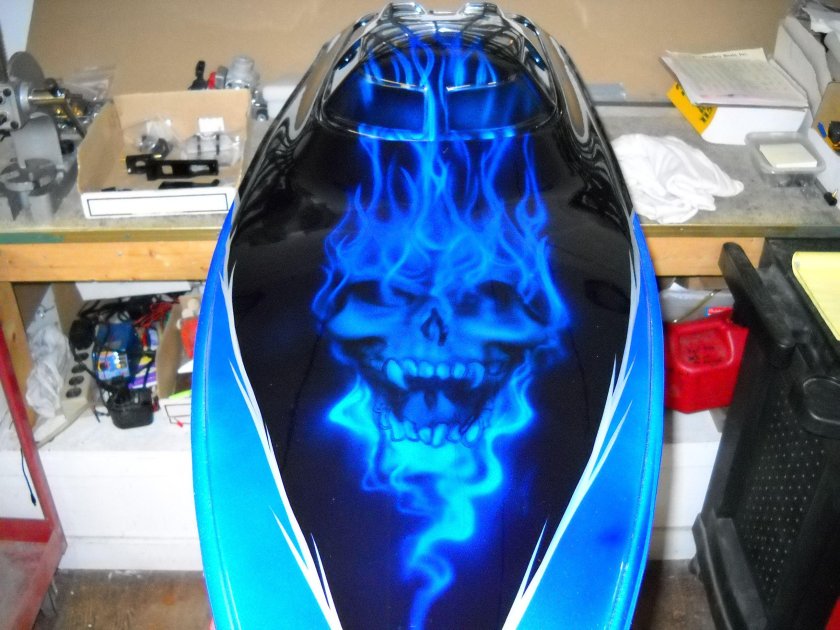 Аэрография на мотоциклах