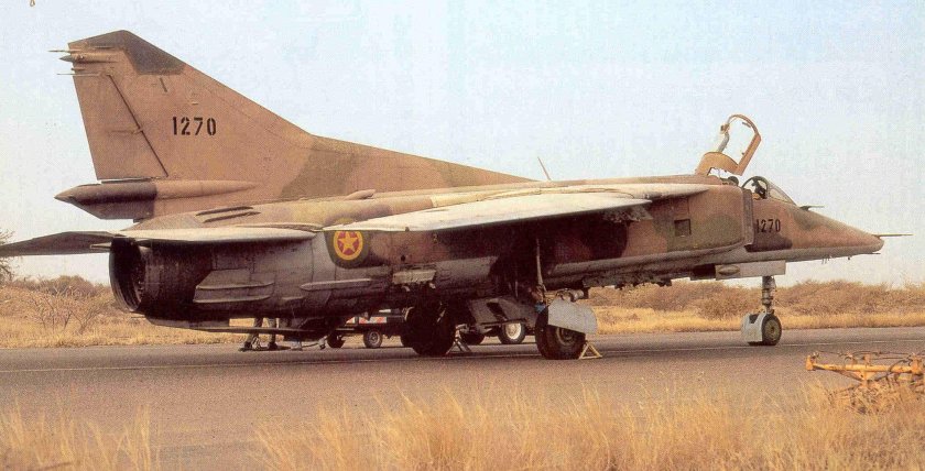 Миг 23 Эфиопии