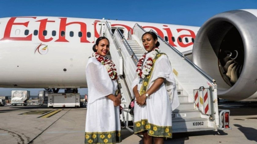 Ethiopian самолет Ethiopian Airlines