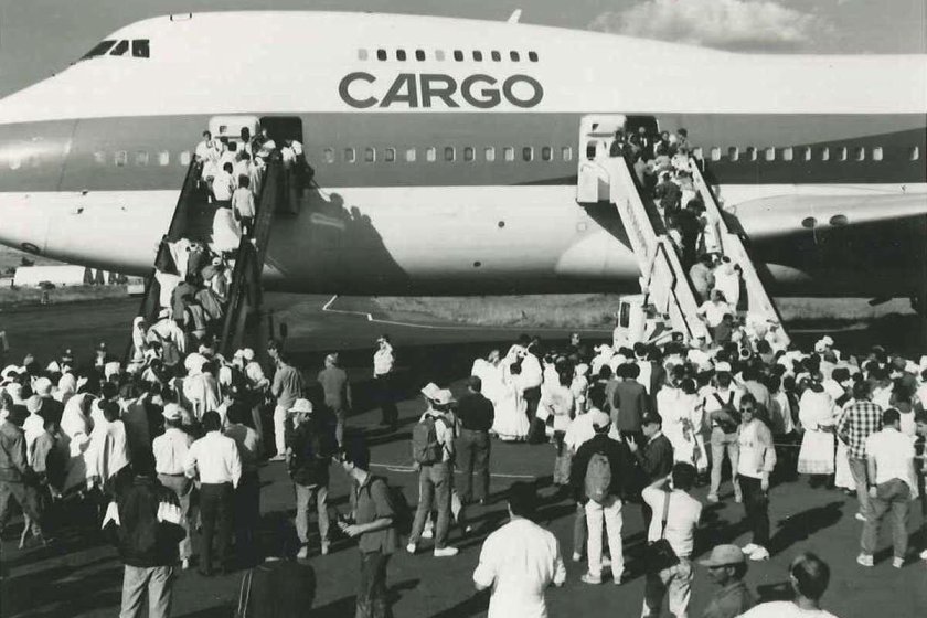 Операция Соломон Боинг 747