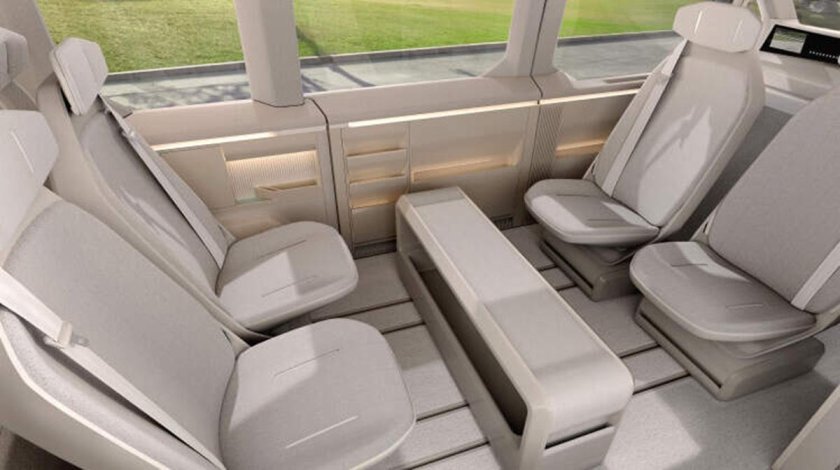 Фольксваген минивэн салон