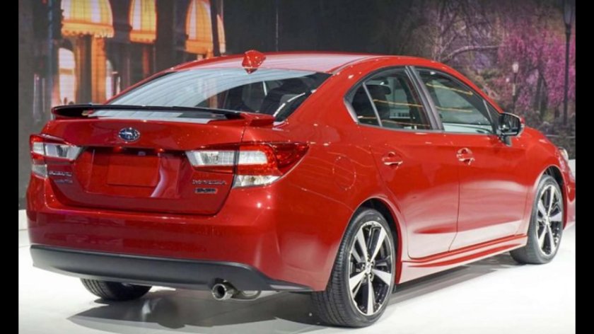 Субару Импреза 2017 седан