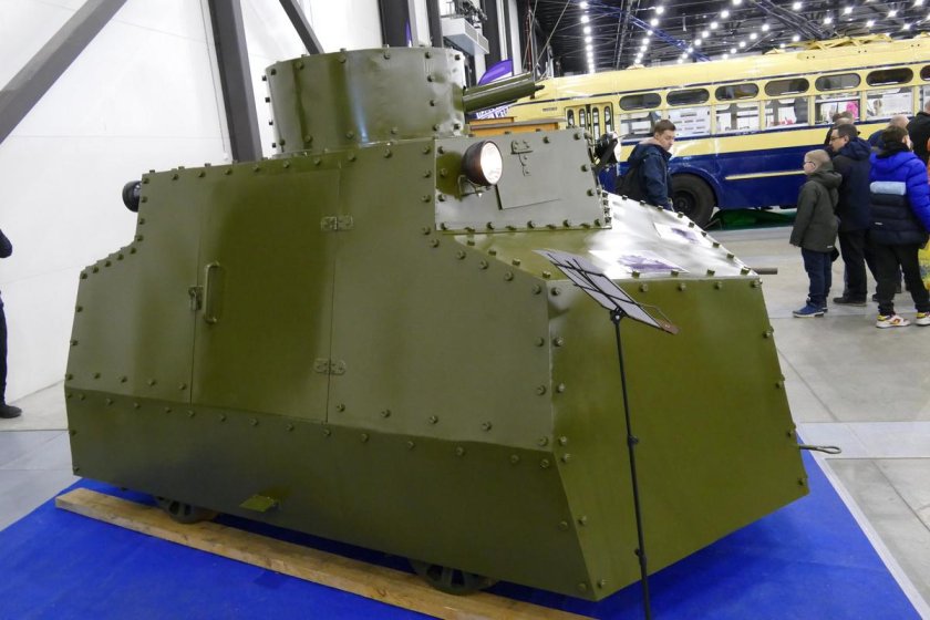 Бронеавтомобили первой мировой