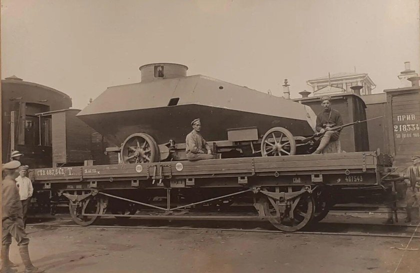 Бронедрезина Бенц