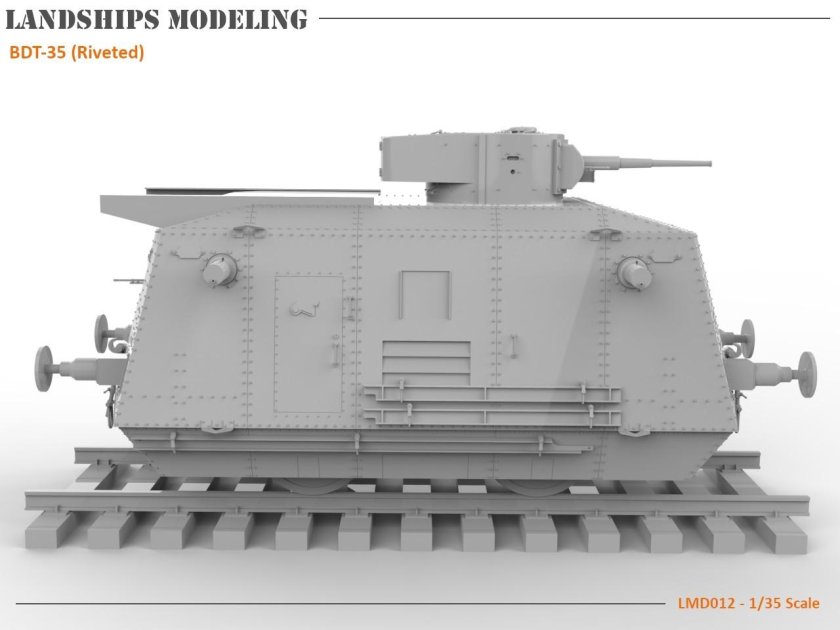 БТ-10 1/35. Бронеавтомобиль