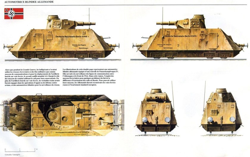 Бронедрезина БД-41 чертеж