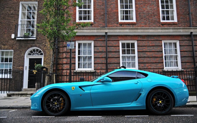 Порше 911 бирюзовый