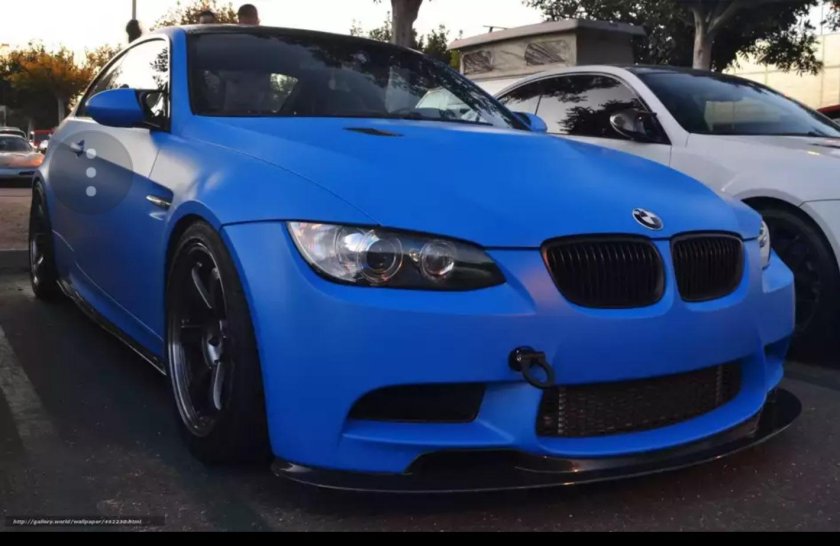 БМВ м3 матовая