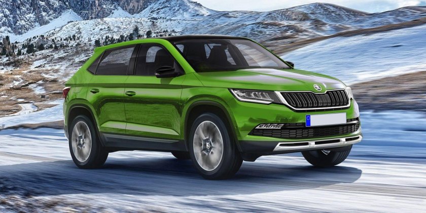 Skoda 2023 внедорожник
