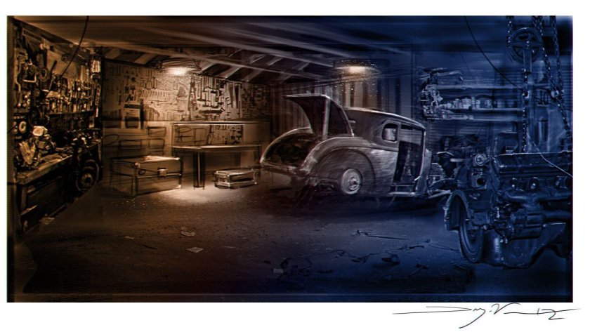 Мастерская автомобилей