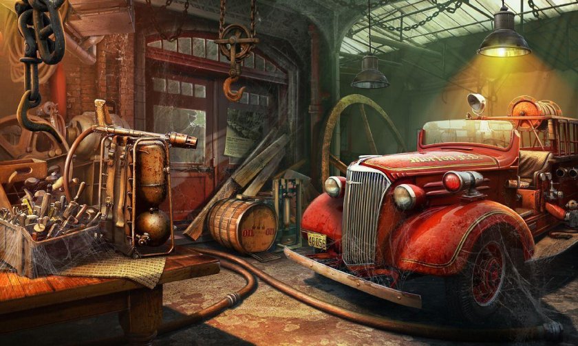 Мастерская в стиле стимпанк