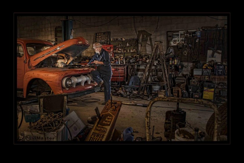 Автомастерская в гараже