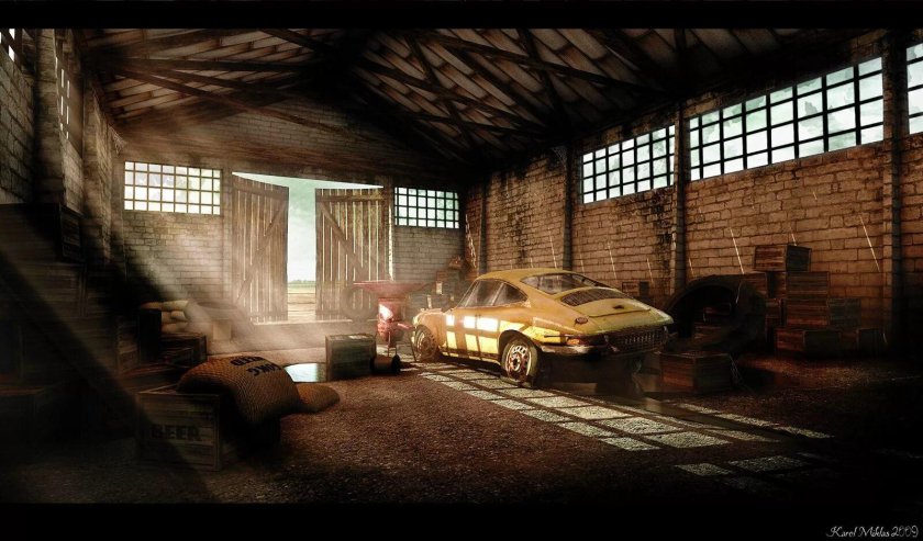 Гараж постапокалипсис