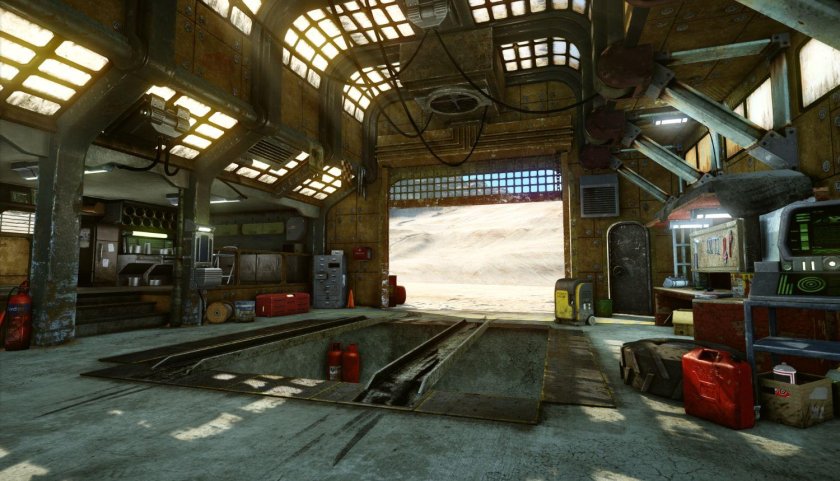 Постап ангар секретный