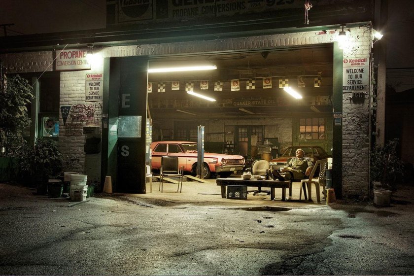 Гараж киберпанк