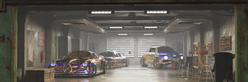 Атмосферный гараж