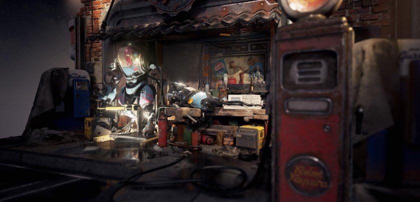 Фоллаут 4 гараж