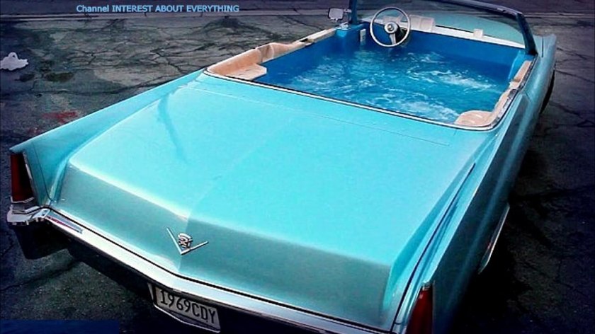 Бассейн в машине