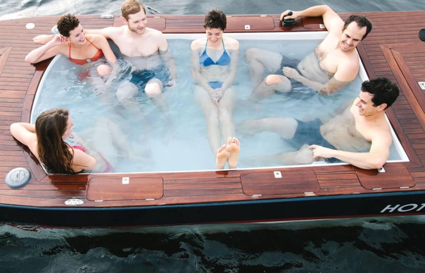 HOTTUG лодка джакузи