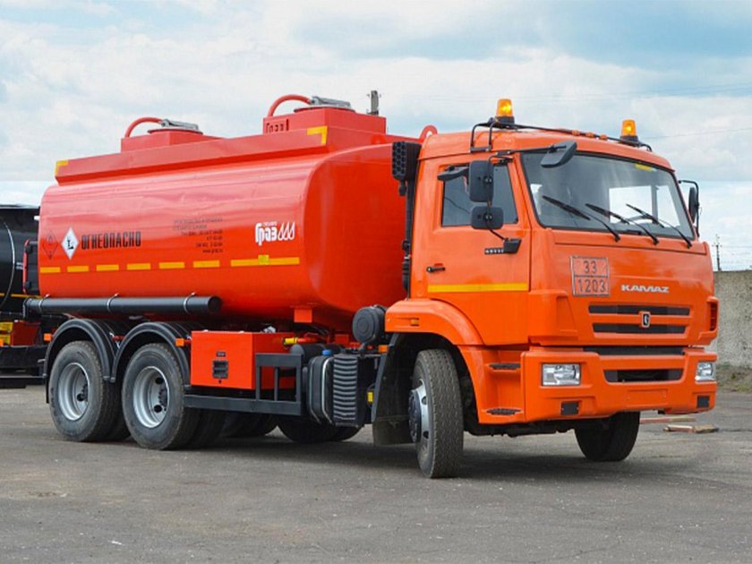 КАМАЗ 65115 бензовоз
