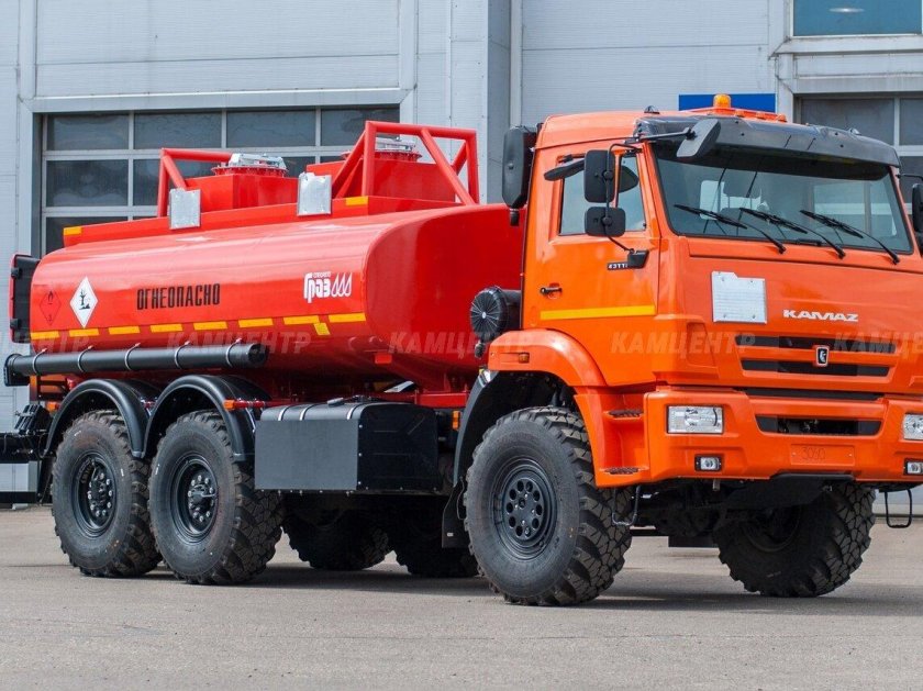 Топливозаправщик камаз 43118