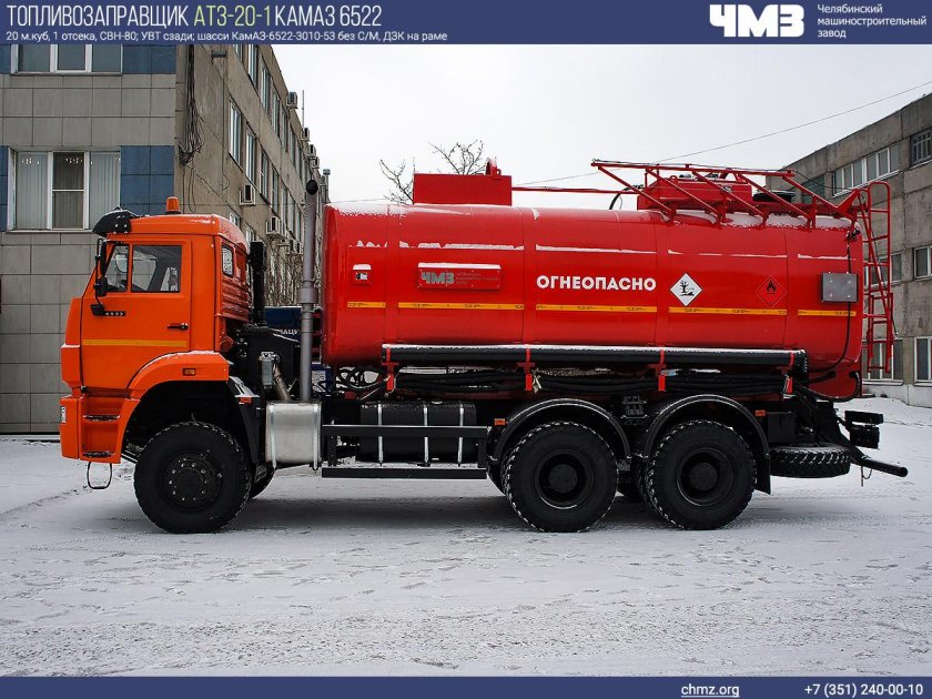 АТЗ-20 КАМАЗ 6522