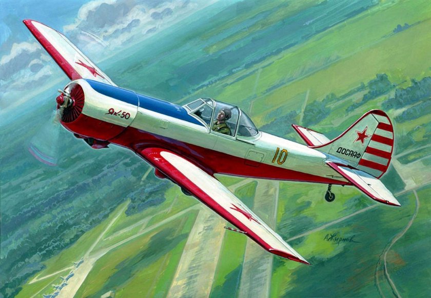 Як 52 Yakovlev aircraft