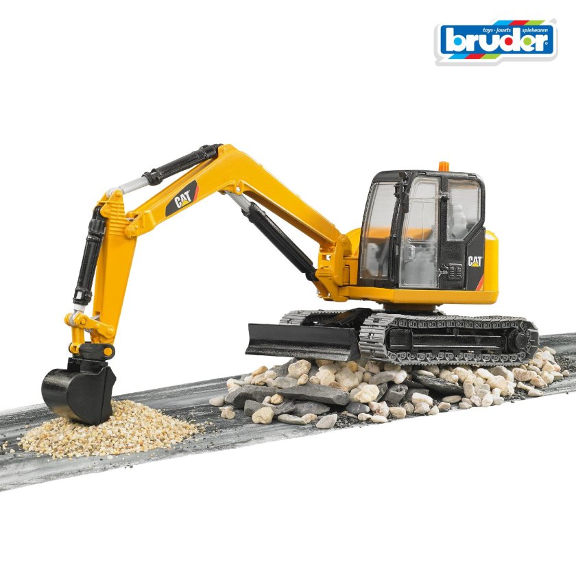 Экскаватор Катерпиллер гусеничный Брудер
