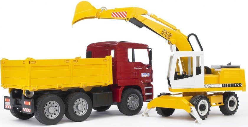 Экскаватор Bruder 1:16 Liebherr