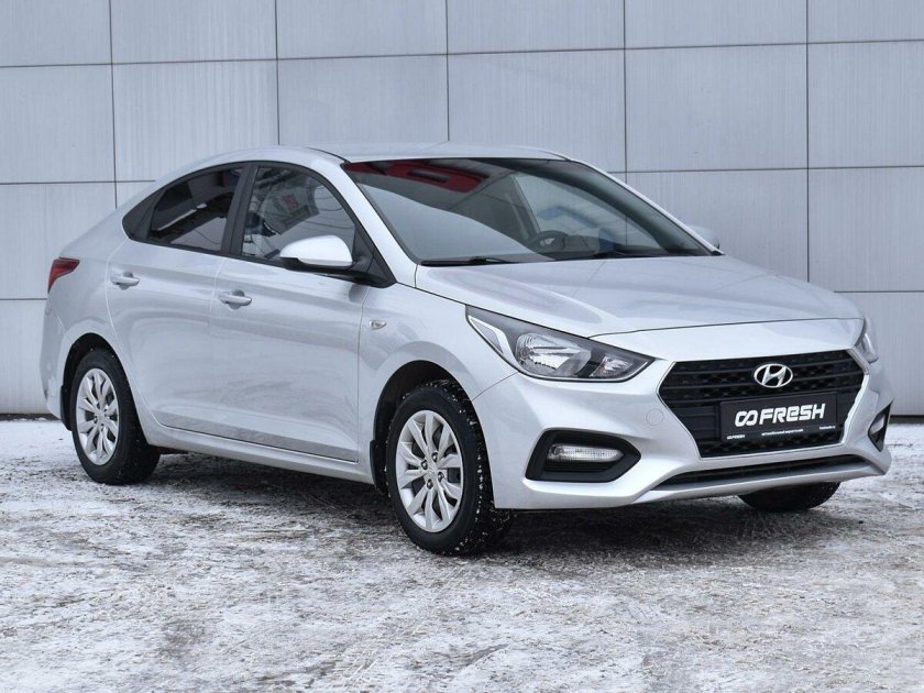 Хендай солярис 2018 белый