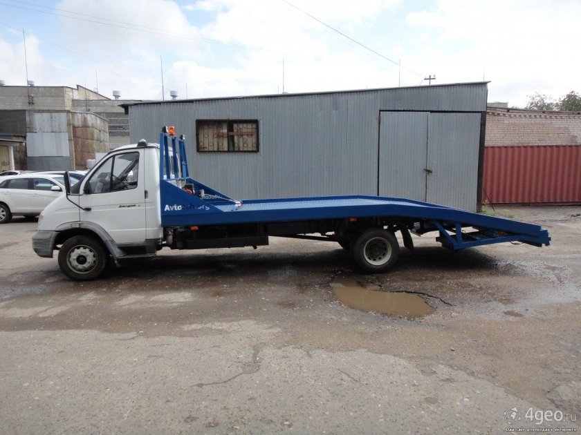 Эвакуатор Газель 5 местный