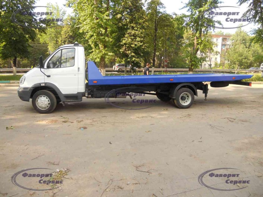 Эвакуатор Валдай со сдвижной платформой