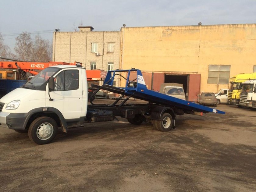 Эвакуатор ГАЗ-с49rf2 Валдай сдвижная платформа