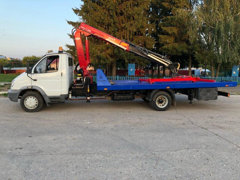 Газон Некст эвакуатор манипулятор