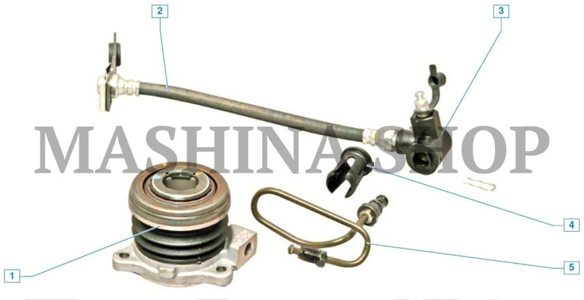 Рабочий цилиндр сцепления Шевроле Лачетти 1.4