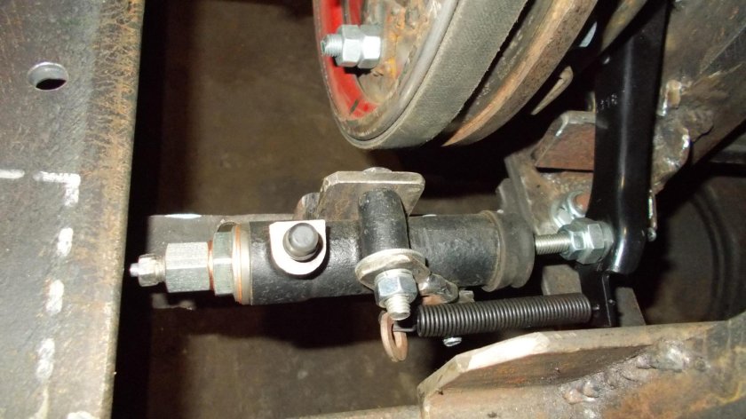 Сцепление минитрактора переломка