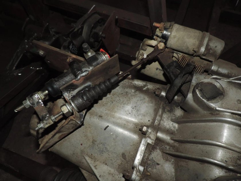 Гидравлический привод сцепления 2108