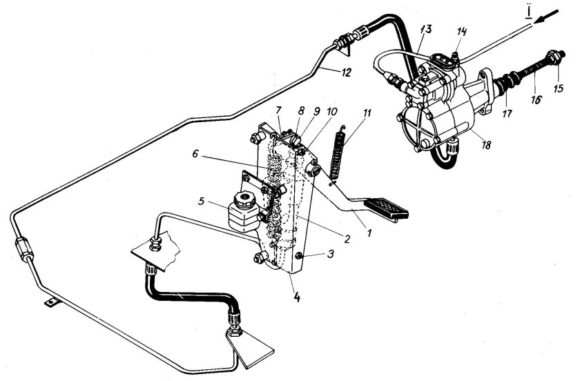 Трубка ПГУ КАМАЗ 5320