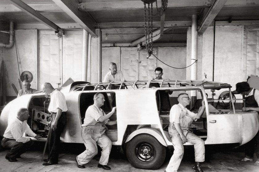 Фуллер Димаксион автомобиль