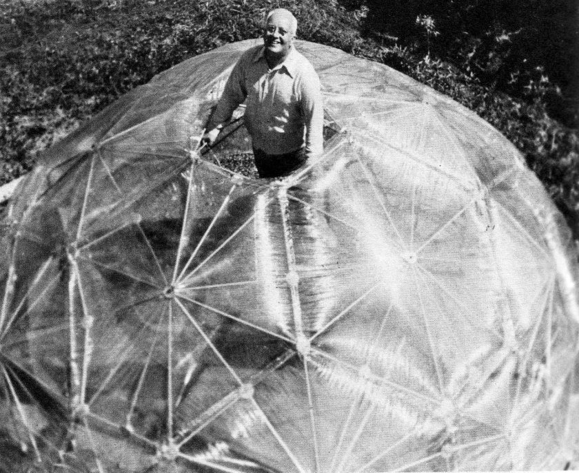 Бакминстер фуллер геодезический купол