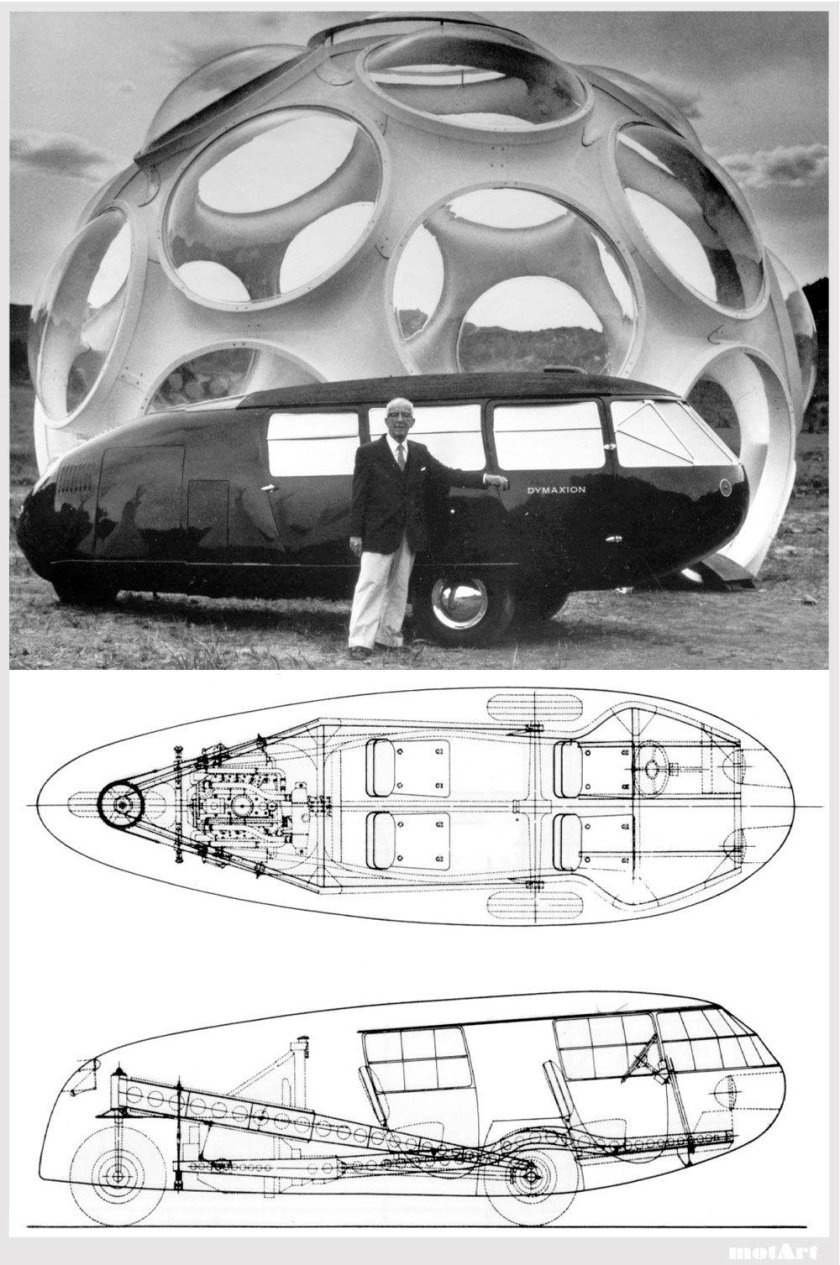 Фуллер Димаксион автомобиль