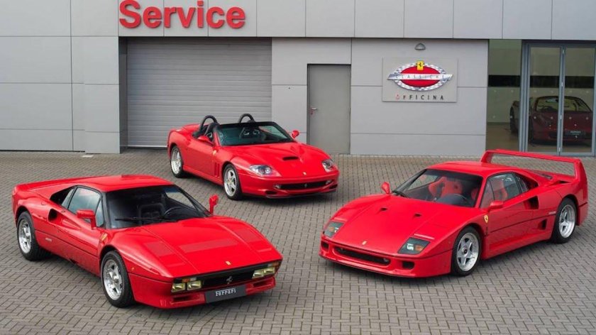 Поколения Феррари