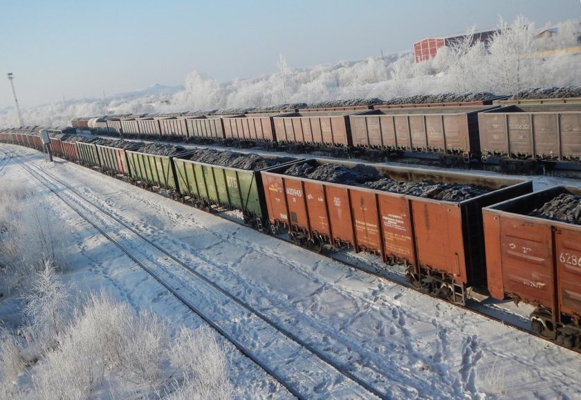 Полувагон РЖД С углём